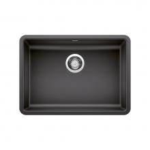 Blanco 442543 - Precis SILGRANIT 25'' ADA Single Bowl Undermount Kitchen Sink - Anthracite