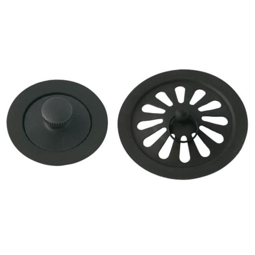 WASTE & OVERFLOW D13 RUBBED BRONZE