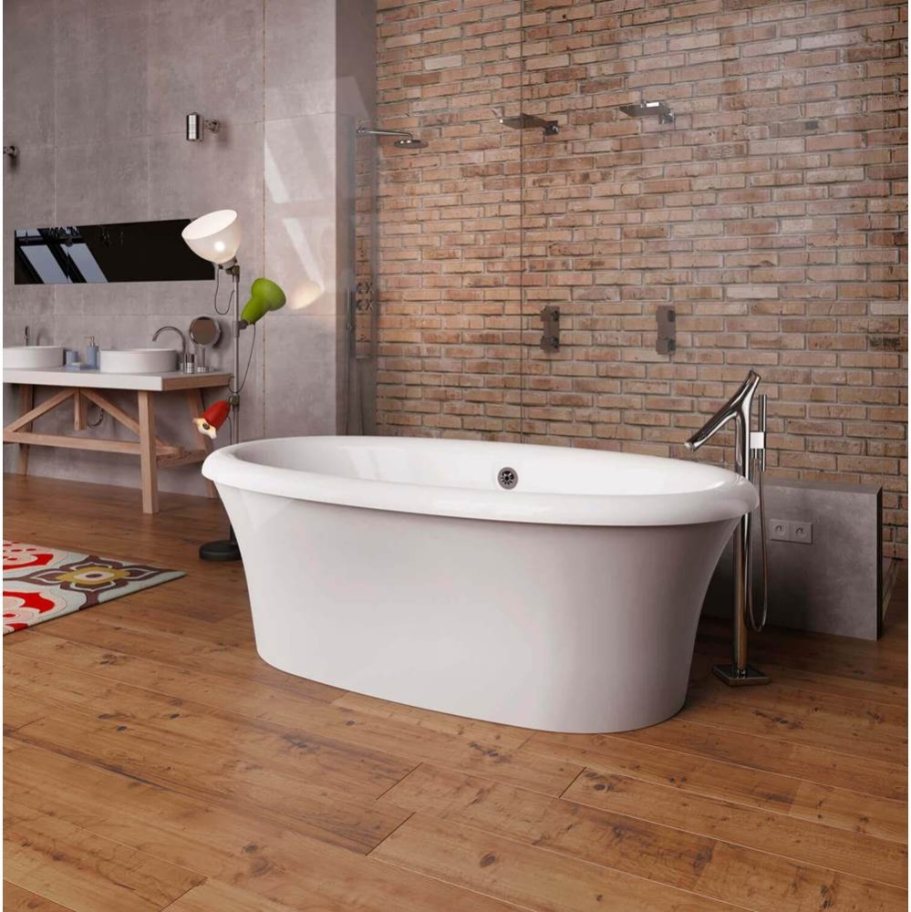 Sanos 7240 Flat Deck Tub White