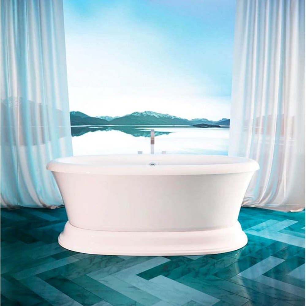 Naos 7240 Flat Deck Tub White