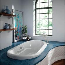 Bain Ultra BAMVOUN0N-01 - AMMA OVAL 7242 FLAT DECK TUB WHITE