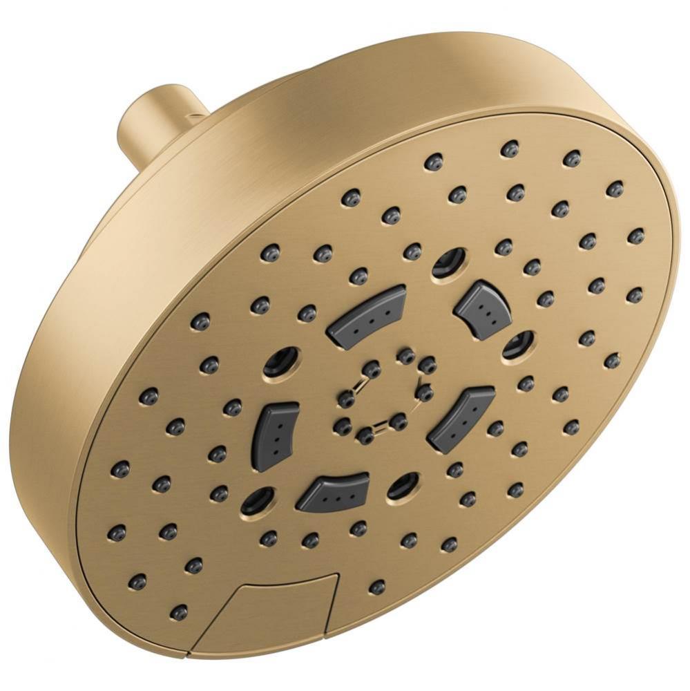 Universal Showering 7'' Linear Round H2Okinetic® Multi-Function Wall Mount Shower H