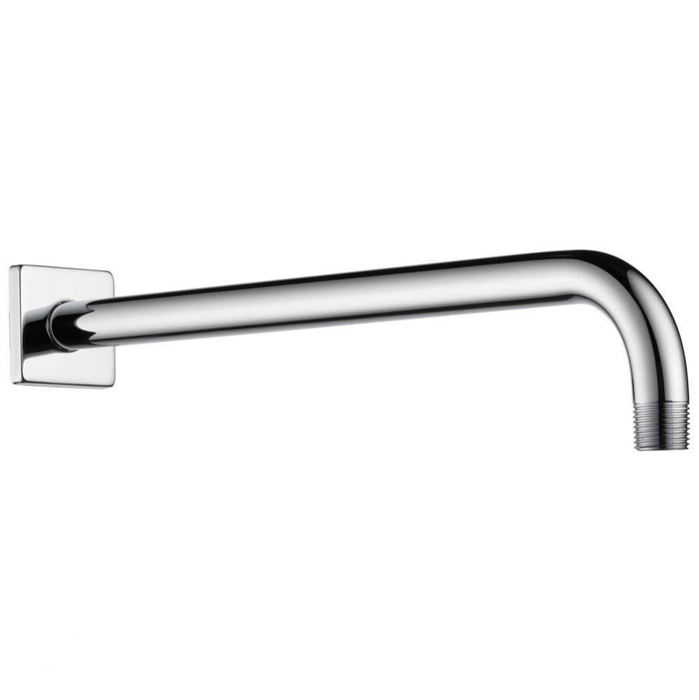 Universal Showering 16'' Linear Square Wall Mount Shower Arm And Flange
