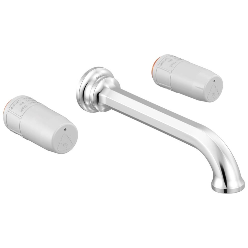 Beauclere™ Two-Handle Wall Mount Lavatory Faucet - Less Handles 1.2 GPM