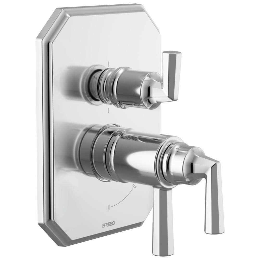 Beauclere™ TempAssure Thermostatic Valve with Integrated 6-Function Diverter Trim