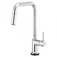 Brizo 64065LF-PCLHP - Odin® SmartTouch® Pull-Down Kitchen Faucet with Square Spout - Less Handle