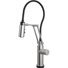 Brizo 64221LF-PCLHP - Odin SmartTouch Articulating Kitchen Faucet - Less Handle