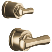 Brizo HX75P65-GL - Beauclere™ Pressure Balance Valve with Integrated Diverter Trim Cross Handle Kit