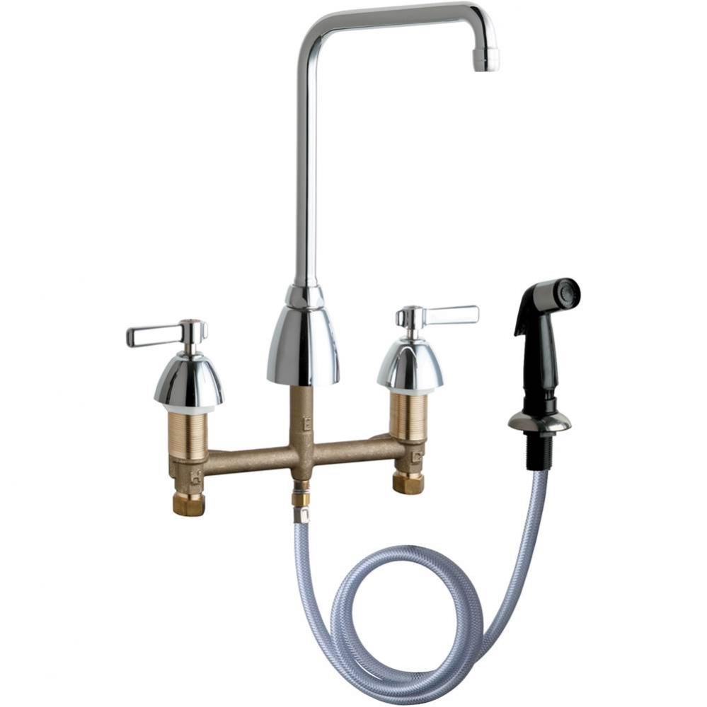 KITCHEN SINK FAUCET W/SPRAY