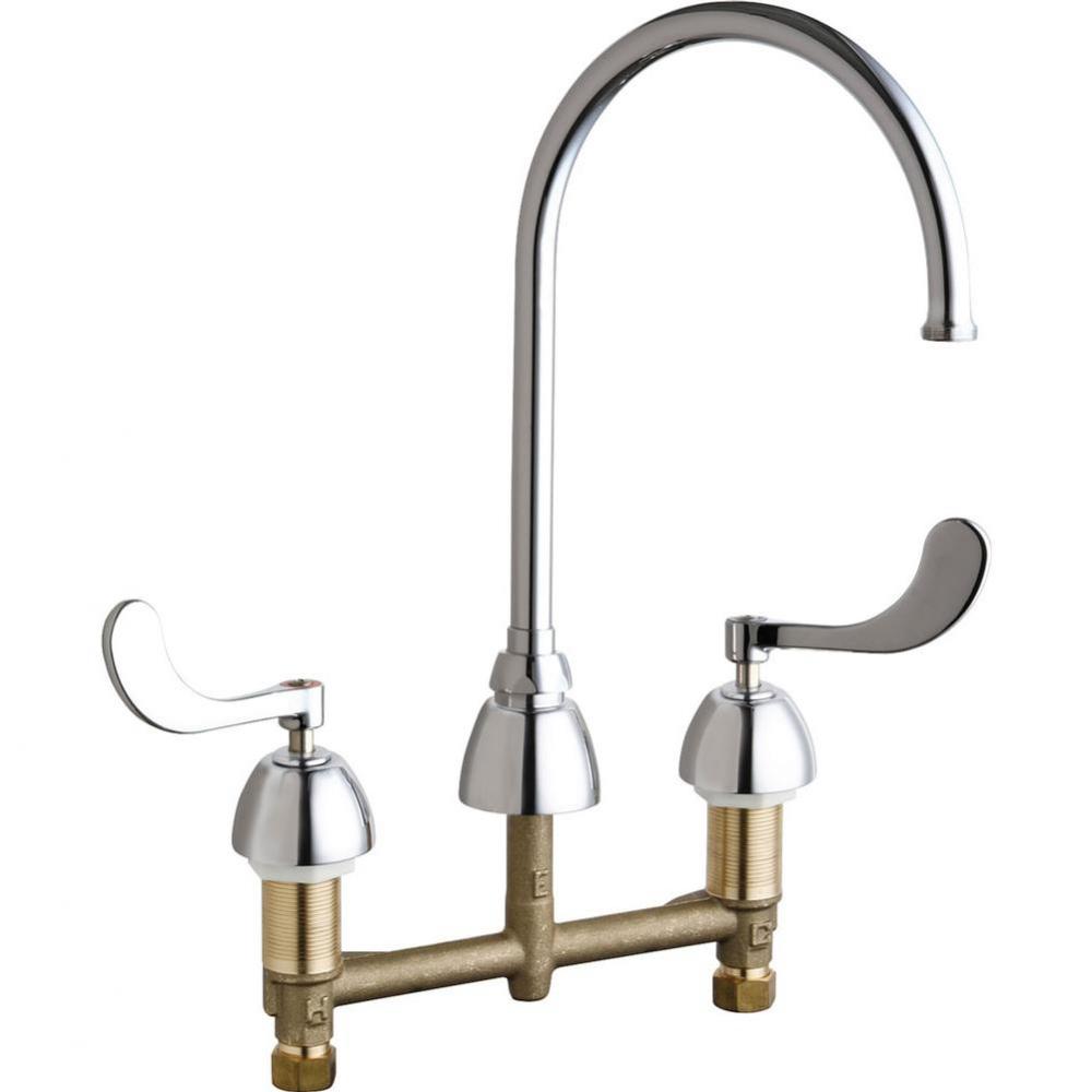 DECK MOUNTED SINK FAUCET