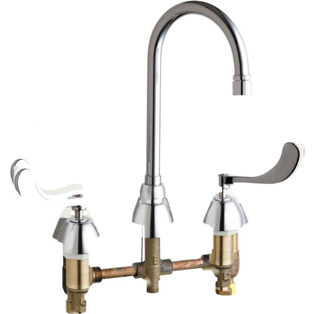 CONCEALED KITCHEN SINK FAUCET