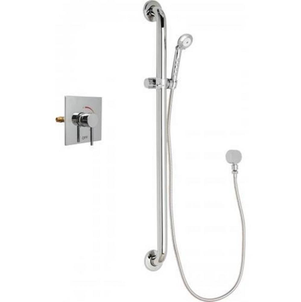 SQUARE T/P SHOWER VALVE