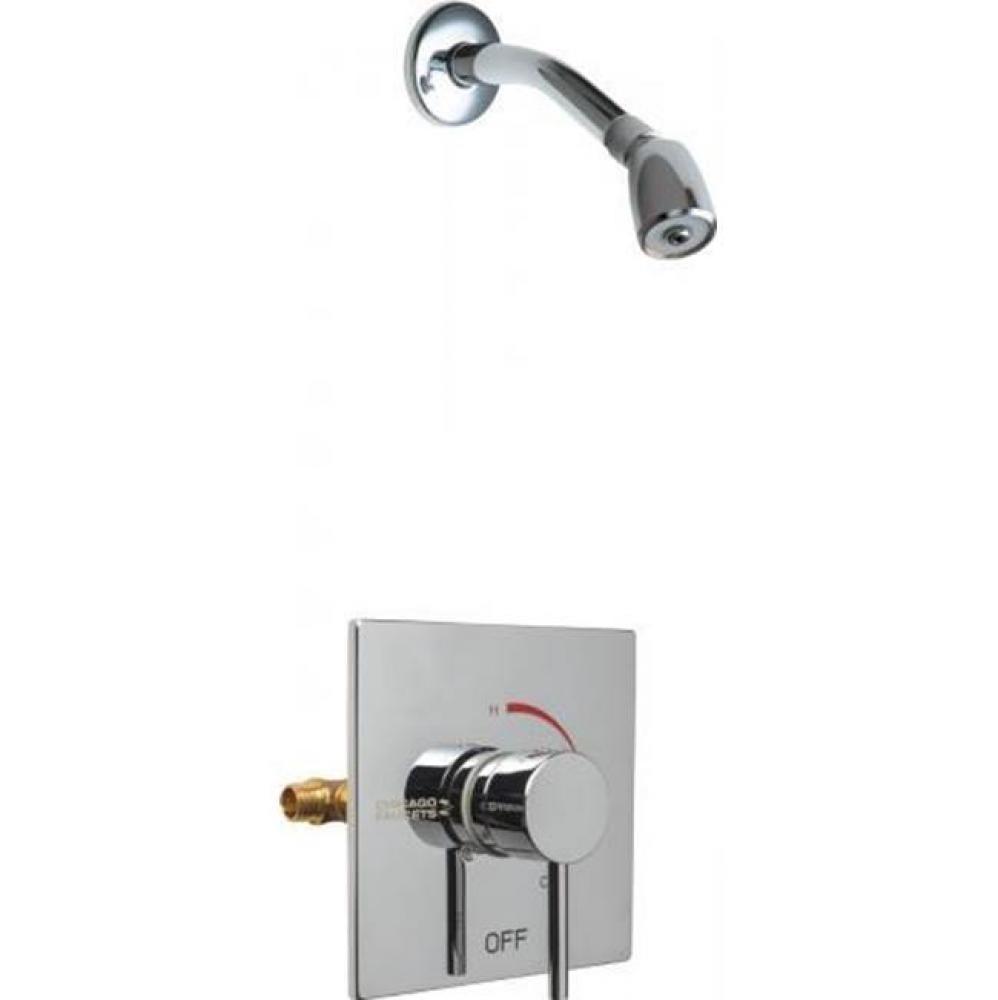 SQUARE T/P SHOWER VALVE