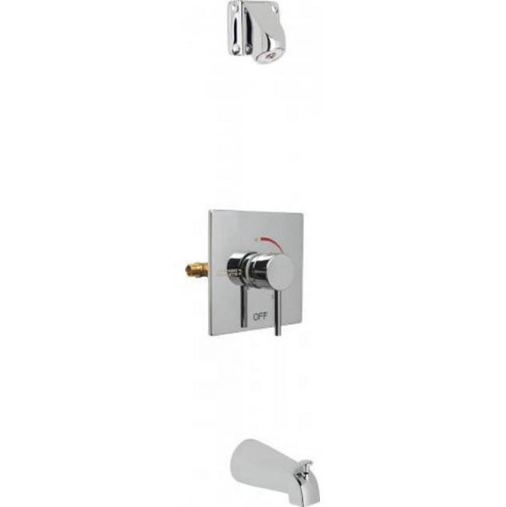 SQUARE T/P TUB AND SHOWER VALVE