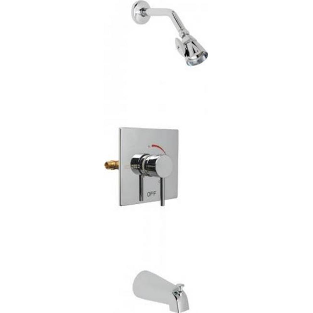 SQUARE T/P TUB AND SHOWER VALVE