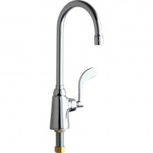 Chicago Faucets 350-E35-317XKABCP - KITCHEN SINK BAR FAUCET