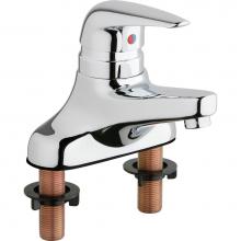 Chicago Faucets 420-E39ABCP - SINGLE LEVER LAVATORY FAUCET