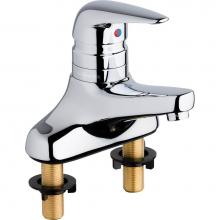 Chicago Faucets 420-T45E39VPABCP - SINGLE LEVER DECK MOUNT FAUCET-ASSE 1070