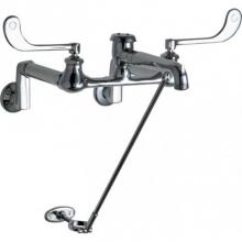 Chicago Faucets 815-VBXKCCP - SERVICE SINK FAUCET w/ CHECK CARTRIDGE