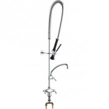 Chicago Faucets 919-613XKCAB - DECK MNT/PRE-RINSE LOW FLOW - CHK CTRDG
