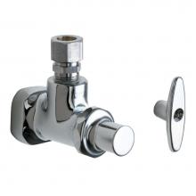 Chicago Faucets 995-ABCP - ANGLE STOP FITTING