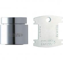 Chicago Faucets E36VPJKABCP - 1.5 GPM LAMINAR VP FEM OUTLET