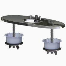 Chicago Faucets EQ-A12-KJKBN - COVER PLATE ASSY - EQ RND 4P