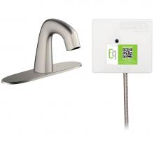 Chicago Faucets EQ-A13A-11ABBN - LAV FAUCET EQ IR RND 8P BATT SS NMIX