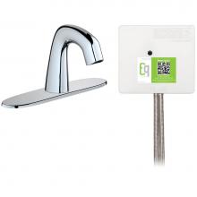Chicago Faucets EQ-A13C-13ABCP - LAV FAUCET EQ IR RND 8P BATT DS INT 1070