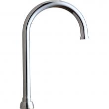 Chicago Faucets GN2JKABCP - GN SPOUT PLAIN END