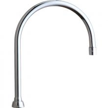 Chicago Faucets GN8AE35JKABCP - 8'' GN SPOUT W/ E35 AERATOR