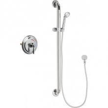 Chicago Faucets SH-TP1-00-024 - ROUND T/P SHOWER VALVE