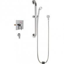 Chicago Faucets SH-TP6-00-023 - AUTOMATIC DRAIN T/P SQ TRIM SHOWER VALVE