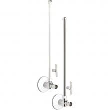 Chicago Faucets STB-21-11-PR-AB - 1/2'' FTP x 3/8'' COMP - PAIR