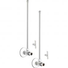 Chicago Faucets STC-31-11-PR-AB - 1/2'' COMP x 3/8''COMP- PAIR