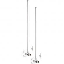 Chicago Faucets STC-31-12-PR-AB - 1/2'' COMPRESSIONx3/8''COMP-PR