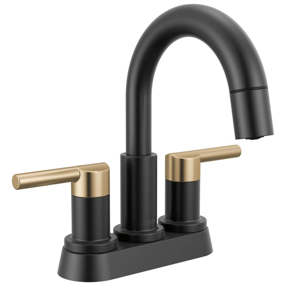 Nicoli™ Two Handle Centerset Pull-Down Bathroom Faucet
