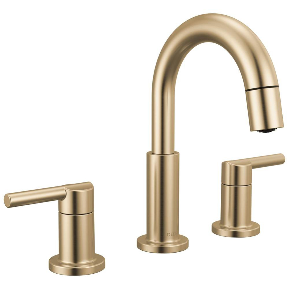 Nicoli™ Two Handle Widespread Pull-Down Bathroom Faucet