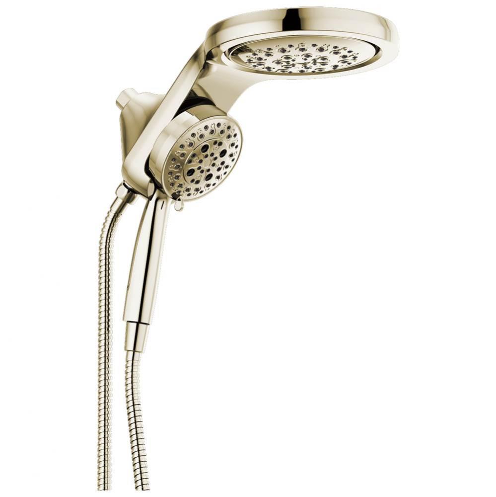 Universal Showering Components HydroRain® H2Okinetic® 5-Setting Two-in-One Shower Head