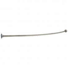 Delta Faucet 42206-SS - Other 1'' x 6' Shower Rod with Brackets (6''Bow)