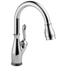 Delta Faucet 9178TLV-DST - Leland® VoiceIQ® Kitchen Faucet with Touch2O® Technology with Touchless Technology