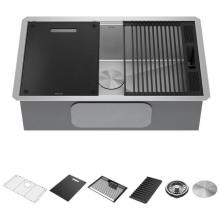 Delta Faucet 95B931-30S-SS - Rivet™ 30'' Workstation Kitchen Sink Undermount 16 Gauge Stainless Steel Sin