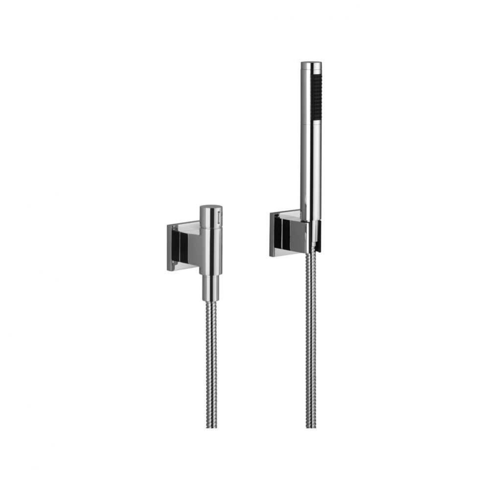 Hand Shower Set With Individual Flanges With Volume Control