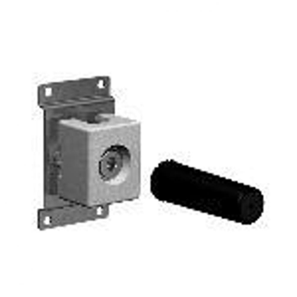 Rough for wall valve