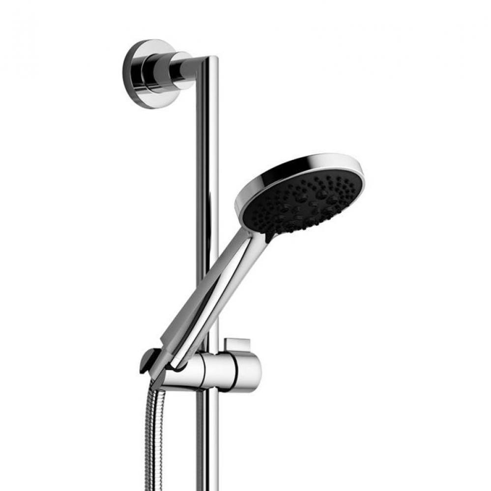Handshower set on slide bar