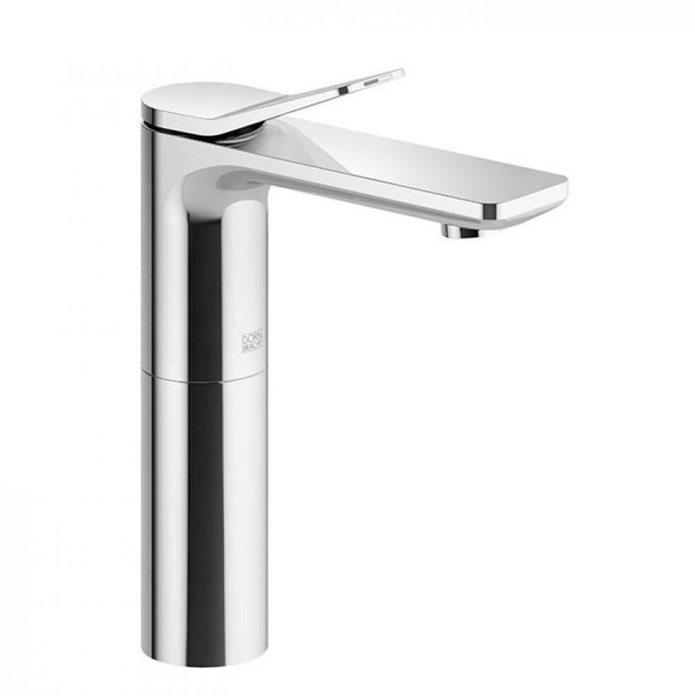 Lisse Single-Lever Lavatory Mixer With Raised Spout Without Drain In Polished Chrome