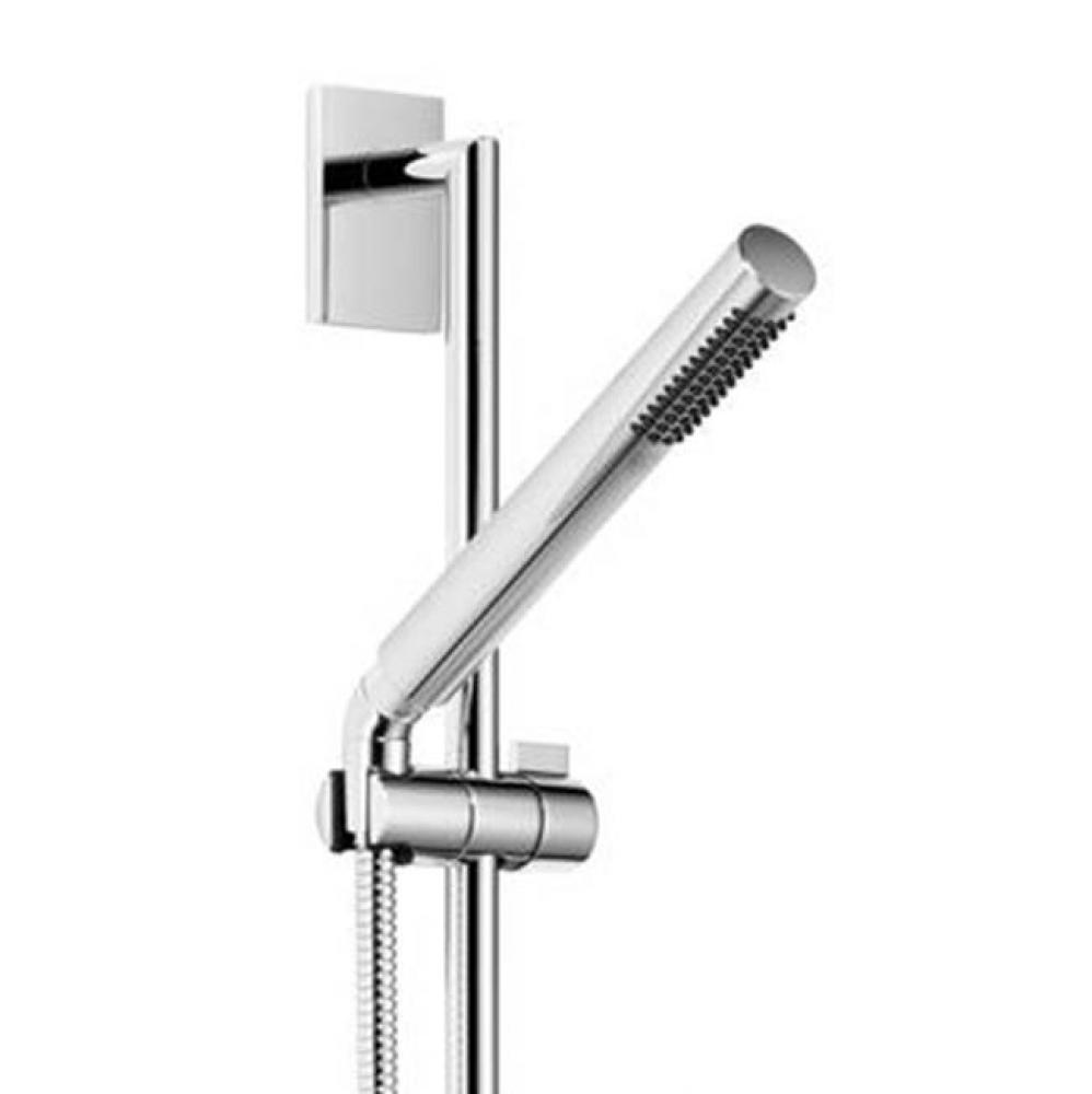 Handshower set on slide bar