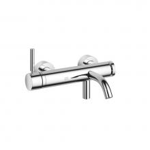 Dornbracht 33200660-00 - Meta Single-Lever Tub Mixer For Wall-Mounted Installation Without Hand Shower Set In Polished Chro