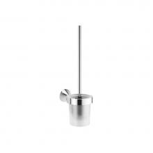 Dornbracht 83900809-00 - VAIA Toilet Brush Set Wall-Mounted In Polished Chrome