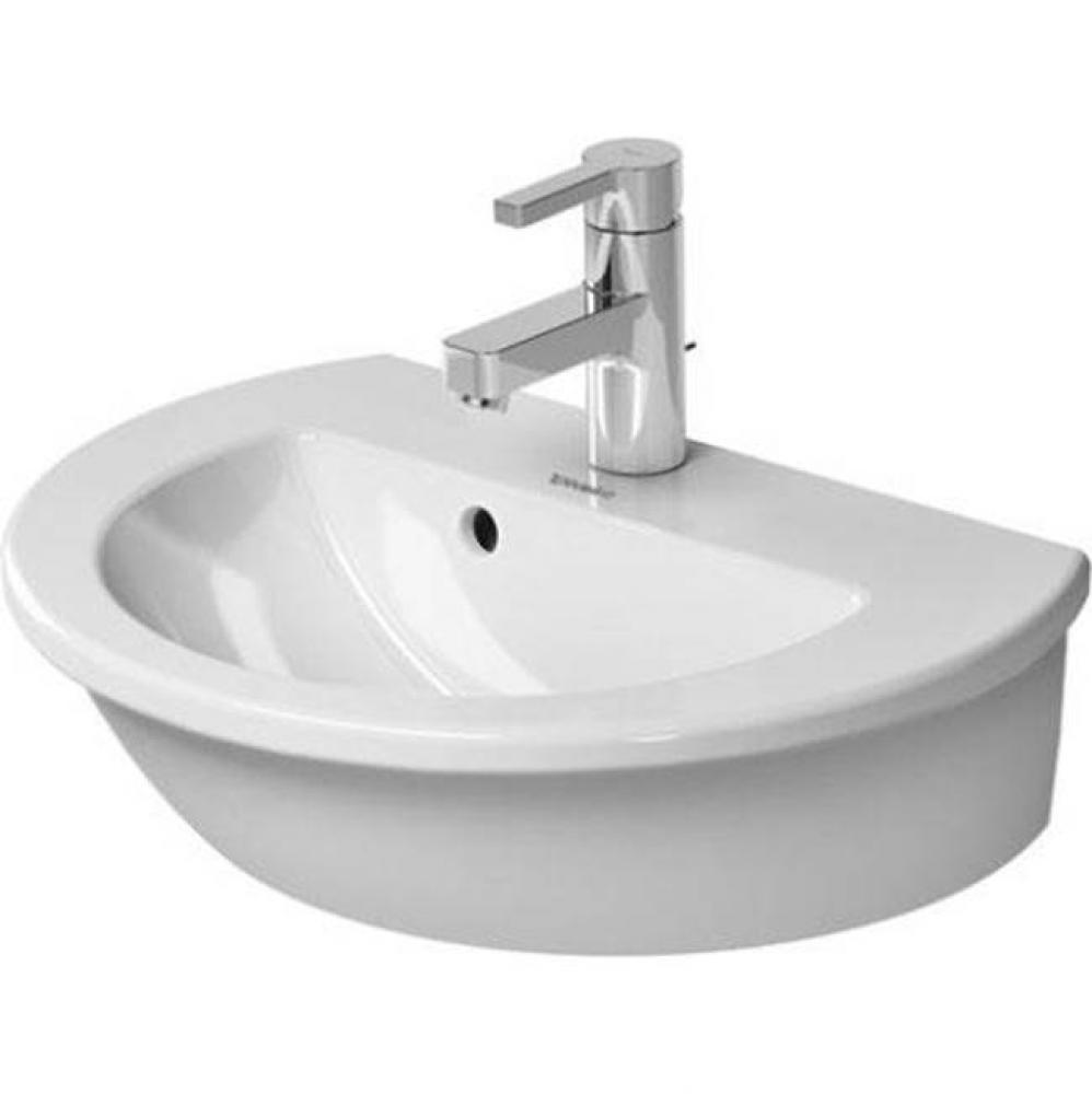 Duravit Darling New Small Handrinse Sink White with WonderGliss